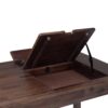Monroe - Desk - Distressed Charcoal Brown - Image 2