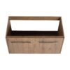 Floating Bathroom Vanity With 36" Cabinet And Resin Sink Soft Close Doors Plywood Construction - Imitative Oak - Image 18