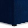 Avalon - Square Coffee Table Storage Ottoman - Blue - Image 5