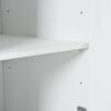 Creative Carved 4 Door Sideboard With Handleless Press To Open Design - White - Image 15