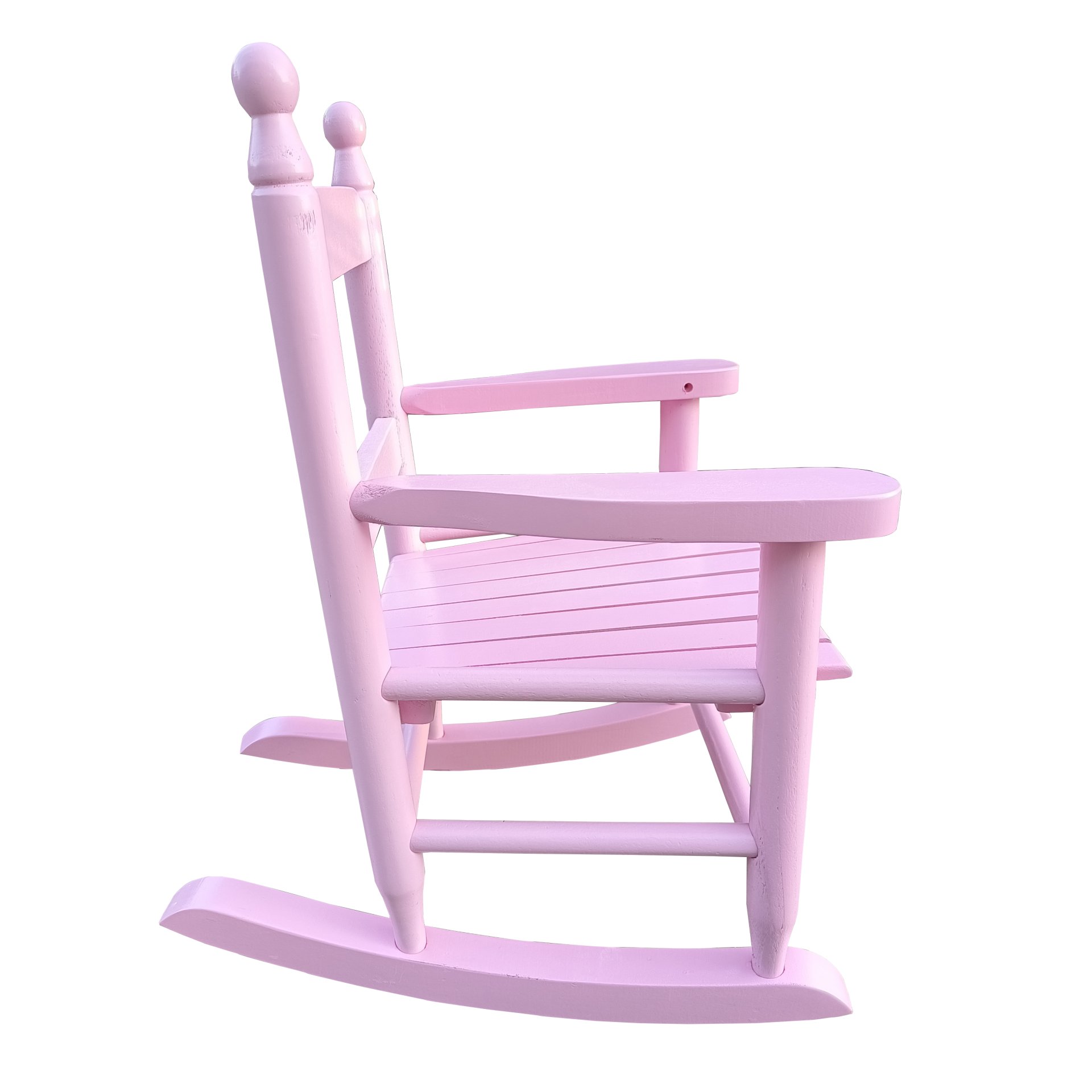 Children's Rocking Chair Indoor Or Outdoor, Suitable For Kids, Durable - Light Pink - Image 6