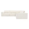 Modular L Shaped Sectional Sofa, Luxury Floor Couch Set, Upholstered Indoor Furniture, Foam - Filled Sleeper Sofa Bed 5 Pieces Free Combination - Beige - Image 6