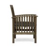 Casa - Acacia Dining Chair Set With Cushions - Dark Gray, 2 Pieces - Image 11