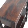 Turned Legs Side Table - Brown - Image 7