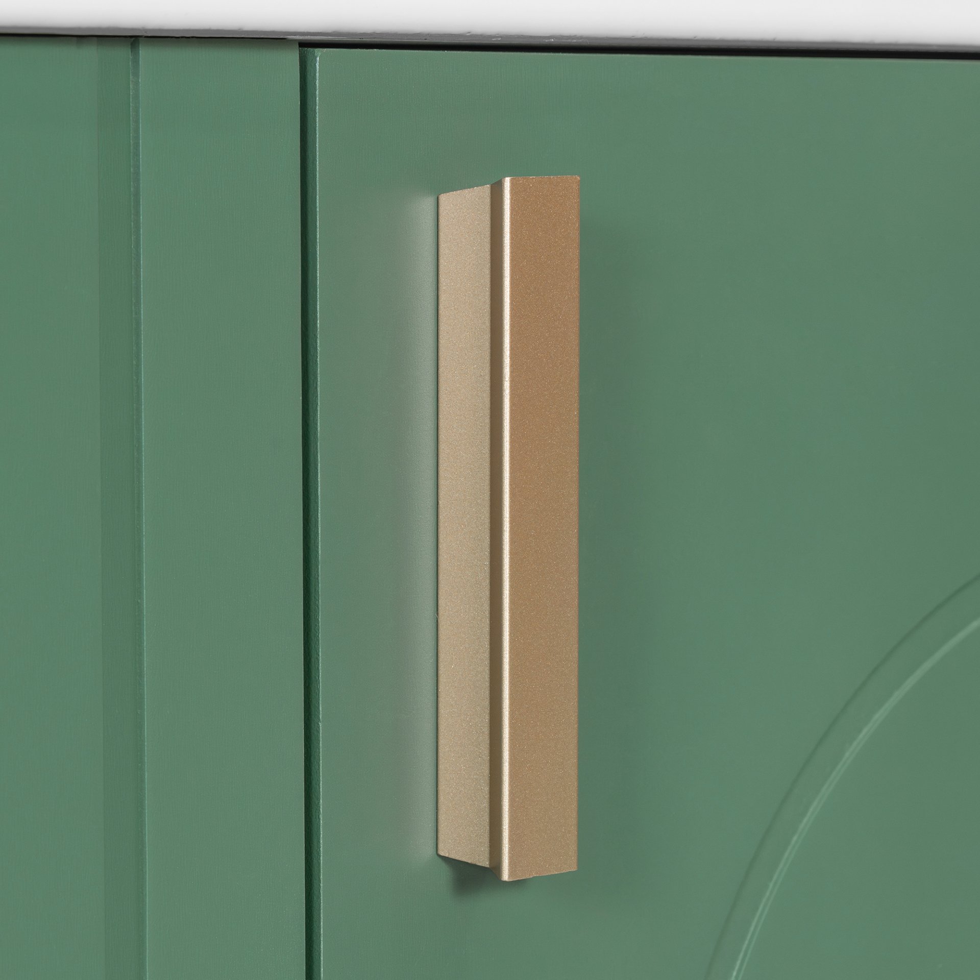 Classic Retro 24" Bathroom Vanity With Sink, Door Shelf, Side Open Storage Frame - Green - Image 20