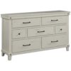 7 Drawer Dresser - White - Image 7