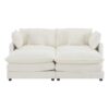 Modern Sofa Modular Sofa Couch Upholstered Corduroy L - Shape Sectional Sofa With Side Storage Pockets For Living Room - Beige - Image 20