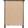 Chic Transitional Nightstand - Gray - Image 3