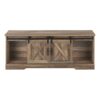 TV Stand, Console, Media Entertainment Center, Storage Cabinet - Brown - Image 2