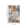 Fenix - Accent Rug - Ivory Multi / Blue - Image 6