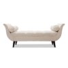 Alma - Tufted Flared Arm Entryway Bench - Sky Neutral Beige - Image 6