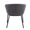 Ashland - Contemporary Chair - Black / Charcoal - Image 4