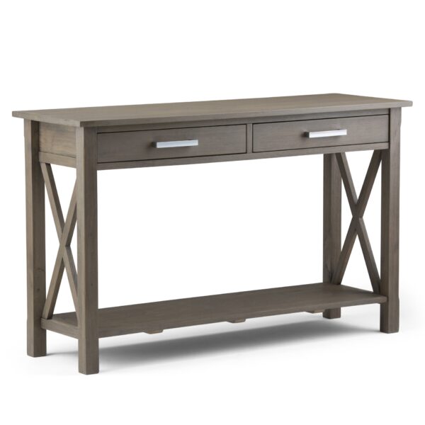 Kitchener - Console Sofa Table - Farmhouse Gray
