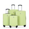 Luggage 4 Piece Lightweight Suitcase With Rotating Wheels, 24" And 28" With Tsa Lock, (16/20/24/28) - Fluorescent Green - Image 12