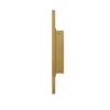Rectangle Medicine Cabinet Mirror Bathroom Mirror With Storage Wall Mounted Medicine Mirror Cabinet With LED - Gold - Image 15