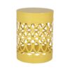 Outdoor Metal (Set of 2) End Table - Yellow - Image 7