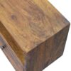Lunar - 2 Drawer Wall Mounted Media Unit - Brown - Image 4
