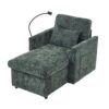 Multifunctional Recliner Sofa With Storage And Cell Phone Stand For Living Room And Bedroom - Emerald - Image 20