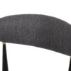 Barstools (Set of 2), Counter Height Upholstered Bar Stools With Backs And Iron Legs For Kitchen Island Fabric Seating 260Lbs Weight Capacity - Gray - Image 14