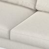 Ava - Mid Century Corner Sectional Sofa - Cream - Image 10
