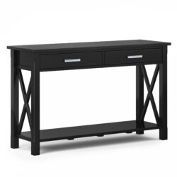 Kitchener - Console Sofa Table - Black