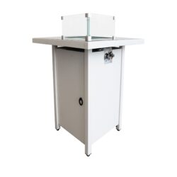 Propane / Gas Firepit Table - White