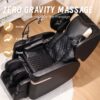 Massage Chair Recliner With Zero Gravity And Full Body Air Pressure - Black - Image 7