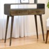 Curved Console Table - Brown - Image 2
