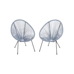 Acapulco - Chair - Blue Gray