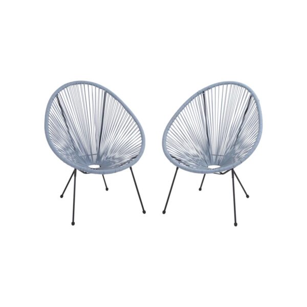 Acapulco - Chair - Blue Gray