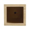 Handmade Travertine Planter Box, Magnesium Oxide - Antique Brown - Image 7