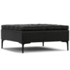 Laura - Lift Top Storage Ottoman - Black - Image 6