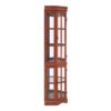 Corner Curio Cabinet With 5 Shelves And Lighting System (E26 Light Bulb Not Included) - Walnut - Image 11