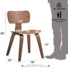 Casson - 5 Piece Dining Room Set - Walnut - Image 17