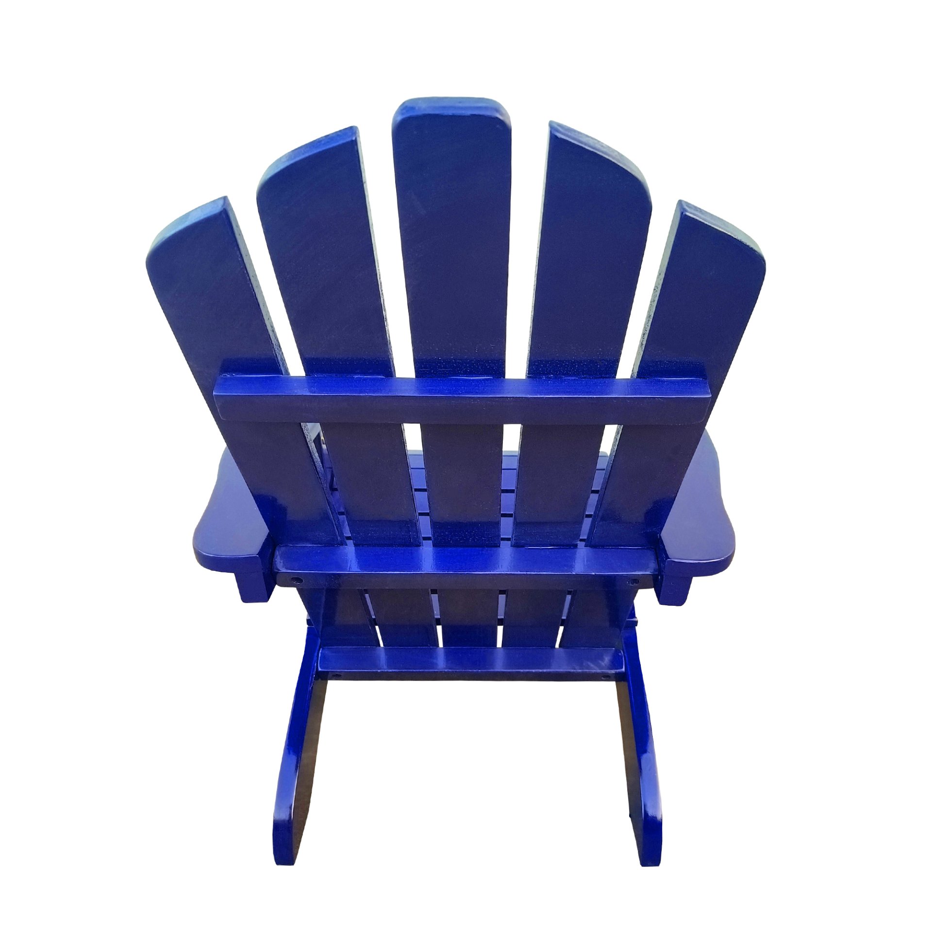 Outdoor Or Indoor Children Adirondack Chair - Blue - Image 8