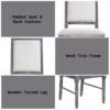 Leventis - Weathered Side Chair - Cream / Gray - Image 5