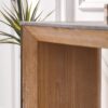 Modern Wood Console Table Entryway Table Sofa Table & Contemporary Design - Black / Natural - Image 8
