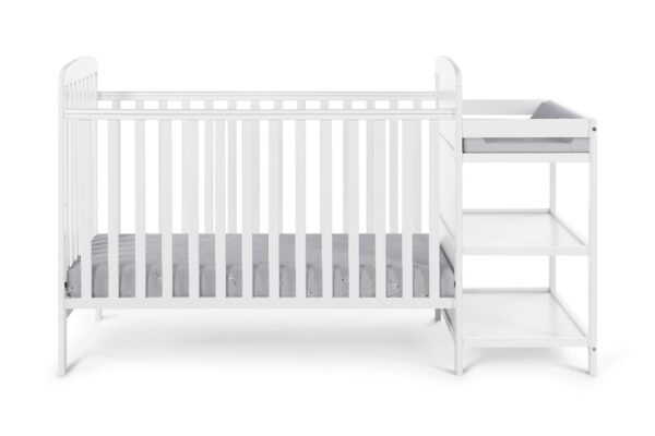 Ramsey - 3 In 1 Convertible Crib, Changer Combo - White