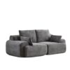 Compressed Sofa, 2 Seater Large Sectional Couches For Living Room - Gray - Image 14