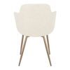 Boyne - Contemporary Chair (Set of 2) - Antique Copper / Cream - Image 5