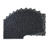 Interlocking Deck Tiles Plastic Waterproof Outdoor All Weather Anti-Slip Bathroom Shower Balcony Porch Strong Weight Capacity Upto 440 Lbs, Pebble Stone Pattern Pack Of 60 - Black - Image 18