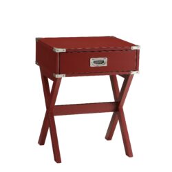 Babs - Accent Table - Red