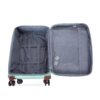 4 Piece Set (16/20/24/28), Softshell Suitcase Spinner Wheels Terylene Luggage Sets Carry On Suitcase Luggage Lightweight Durable Suitcase - Green - Image 5