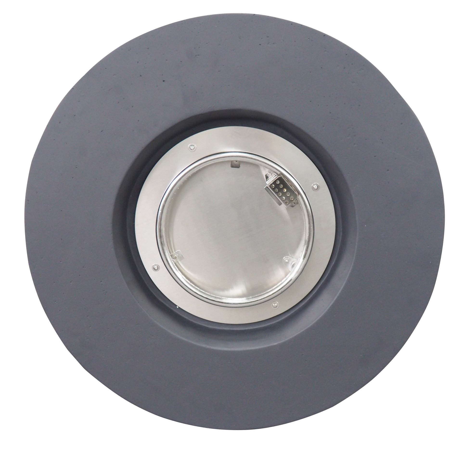 Contemporary 31" Round Fire Pit With 40, 000 Btu - Dark Gray - Image 9