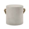 Gene - Fiber Concrete Accent Table - Gray - Image 3