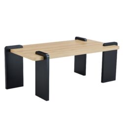 Coffee Table, Suitable For Modern Minimalist Living Rooms - Natural Wood