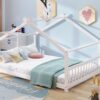 Full Size Classic House Bed - White - Image 10