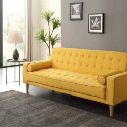 Andrews - Sofa Bed - Yellow