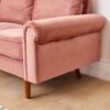 Plush Comfort Sofa - Rose - Image 5