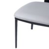 5 Pieces Modern And Metal Dining Set - Gray / Black / Walnut - Image 13